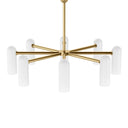 Luxe Odyssey Round Md Chandelier - Burnished Brass