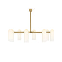 Luxe Odyssey Round Md Chandelier - Burnished Brass
