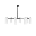 Luxe Odyssey Round Md Chandelier - Black Gunmetal