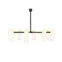 Luxe Odyssey Round Md Chandelier - Black Gunmetal