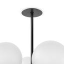 Elegant Zodiac Chandelier - Black Gunmetal