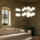 Elegant Zodiac Chandelier - Black Gunmetal