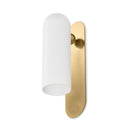 Verity Odyssey Sconce - Large Burnished Brass Opal Matte Glass