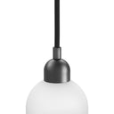 Luxe Odyssey Single Pendant - Medium Black Gunmetal