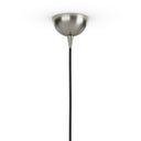 Glass Globe Pendant - 1175X1175 Polished Nickel Clear Glass