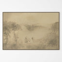 Aurelia Along Side You by Aileen Fitzgerald - 72X48 Natural Maple