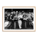 Aurelia Joe Dimaggio Signing Autographs by Getty Images - 40X30 White Oak