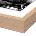 Veridian Collection James Dean In Motion Picture Giant by Getty Images - 48X36 White Oak