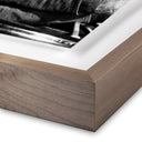 Veridian Collection James Dean In Motion Picture Giant by Getty Images - 40X30 Rustic Walnut