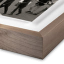 Verity Images - Start Of The Le Mans Race by Getty Images - 40X30 Rustic Walnut