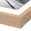 The Beatles Running In A Hard Days Night - 40X30 White Oak