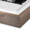 Celeste Boxers Muhammad Ali and Sonny Liston Fighting - 40X30 Rustic Walnut