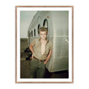 Starlight A Giant Star by Getty Images - 30X40 Rustic Walnut