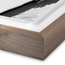 Unique Woman Sunbathing With Chimpanzee by Getty Images - 18X24 Rustic Walnut