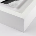 Unique Woman Sunbathing With Chimpanzee by Getty Images - 30X40 White Maple