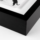 Artistry Luxe Brigitte Bardot With Dashchund by Getty Images - 30X40 Black Maple