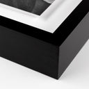 Iconic Capture Cassius Clay Watching Himself In A Mirror - 24X32 Black Maple