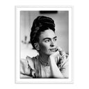 LuxeArt Frida Kahlo by Getty Images - 36X48 White Maple