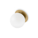 Orion Pulsar Sconce - 6X6 Burnished Brass