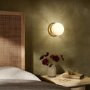 Orion Pulsar Sconce - 6X6 Burnished Brass