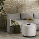 Aria Outdoor Ottoman - Alessi Linen