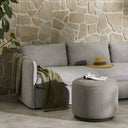 Aria Outdoor Ottoman - Hayes Smoke