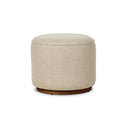 Aria Outdoor Ottoman - Hayes Cream