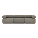 Luxe Haven Lenox Outdoor 3-Piece Sectional - Alessi Fawn 3 Piece