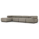 Aurelia Outdoor 4-Piece Sectional - Alessi Fawn
