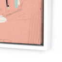 Luxe Artistry The Love Within No 1 by Allison Rohland - 40X40 White Maple