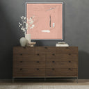 Luxe Artistry The Love Within No 1 by Allison Rohland - 40X40 White Maple