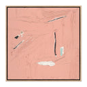 Luxe Artistry The Love Within No 1 by Allison Rohland - 24X24 White Oak