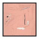 Luxe Artistry The Love Within No 1 by Allison Rohland - 40X40 Black Maple