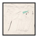 Heartfelt The Love Within No 2 by Allison Rohland - 40X40 Black Maple