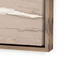 The Love Within No 3 by Allison Rohland - 24X24 Rustic Walnut