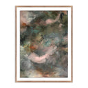 Timeless Vision The Future Has An Ancient Heart by Allison Rohland - 24X32 Rustic Walnut