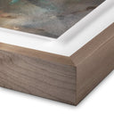 Timeless Vision The Future Has An Ancient Heart by Allison Rohland - 30X40 Rustic Walnut