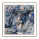 Serene Where The Streets Have No Name by Allison Rohland - 24X24 Rustic Walnut