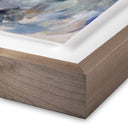 Serene Where The Streets Have No Name by Allison Rohland - 32X32 Rustic Walnut