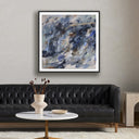 Serene Where The Streets Have No Name by Allison Rohland - 40X40 Black Maple