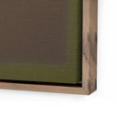 Verdant Composition Verdant by Charles Stuart - 30X40 Rustic Walnut