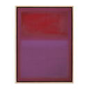 Canvas Violet Composition Violet by Charles Stuart - 24X32 White Oak