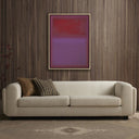Canvas Violet Composition Violet by Charles Stuart - 30X40 White Oak