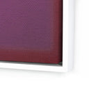 Canvas Violet Composition Violet by Charles Stuart - 24X32 White Maple