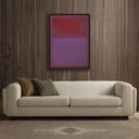 Canvas Violet Composition Violet by Charles Stuart - 30X40 Black Maple