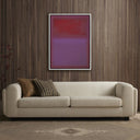 Canvas Violet Composition Violet by Charles Stuart - 30X40 White Maple