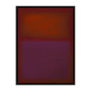 Aria Composition Burgundy by Charles Stuart - 30X40 Black Maple