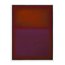Aria Composition Burgundy by Charles Stuart - 36X48 Whtie Maple