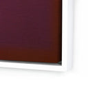 Aria Composition Burgundy by Charles Stuart - 18X24 Whtie Maple