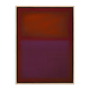 Aria Composition Burgundy by Charles Stuart - 30X40 White Oak